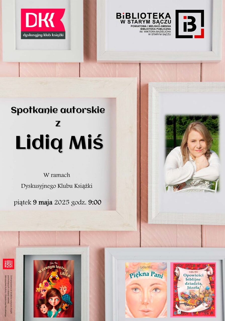 Spotkanie autorskie z Lidią Miś