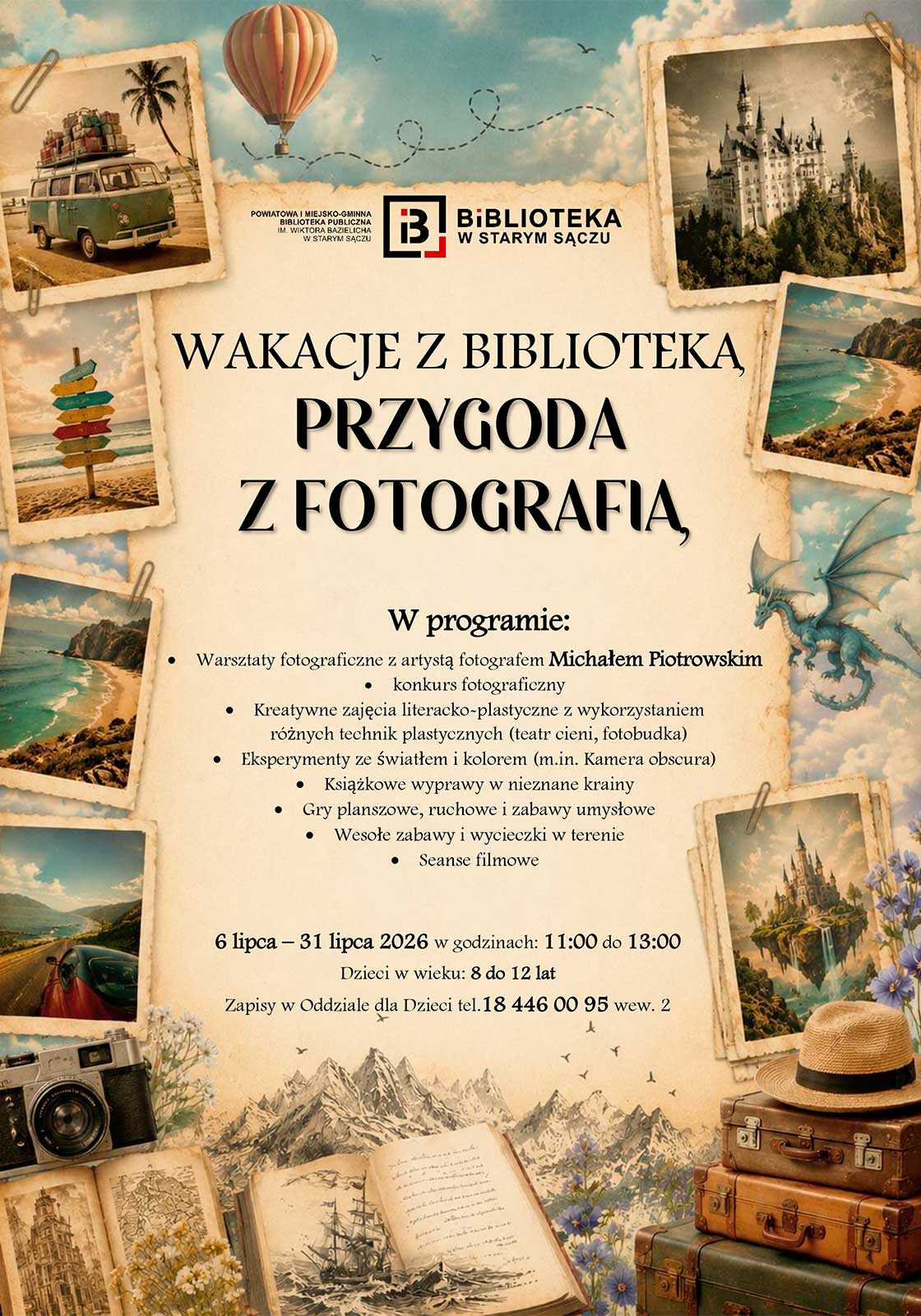 Wakacje z Biblioteką!